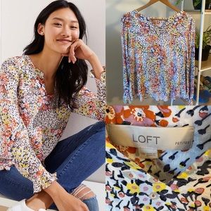 Loft Floral Blouse